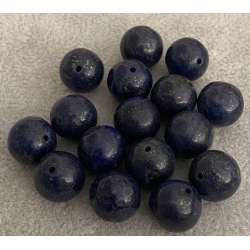 LAPIS LAZULI KULKA Z DZIURKĄ