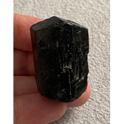TURMALIN CZARNY Z NATURALNYM KRYSZTAŁEM