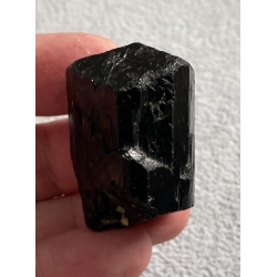 TURMALIN CZARNY Z NATURALNYM KRYSZTAŁEM