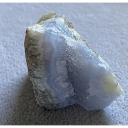 AGAT NIEBIESKI, CHALCEDON NIEBIESKI SUROWY