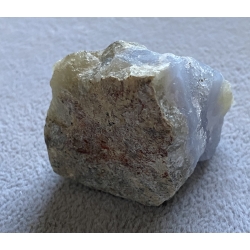 AGAT NIEBIESKI, CHALCEDON NIEBIESKI SUROWY