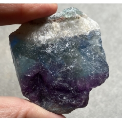 FLUORYT NAMIBIA  KRYSZTAŁ SUROWY